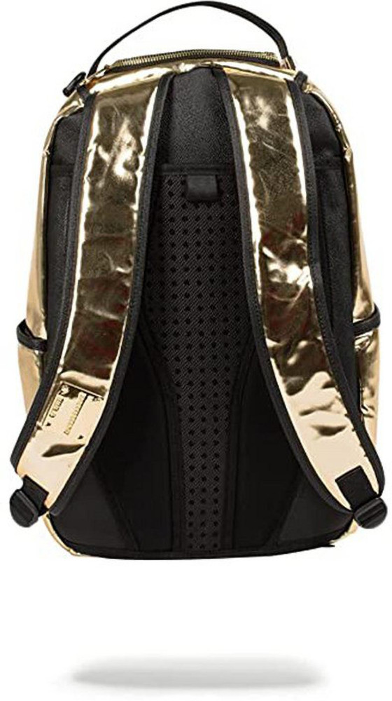 Black and on sale gold backpack mens