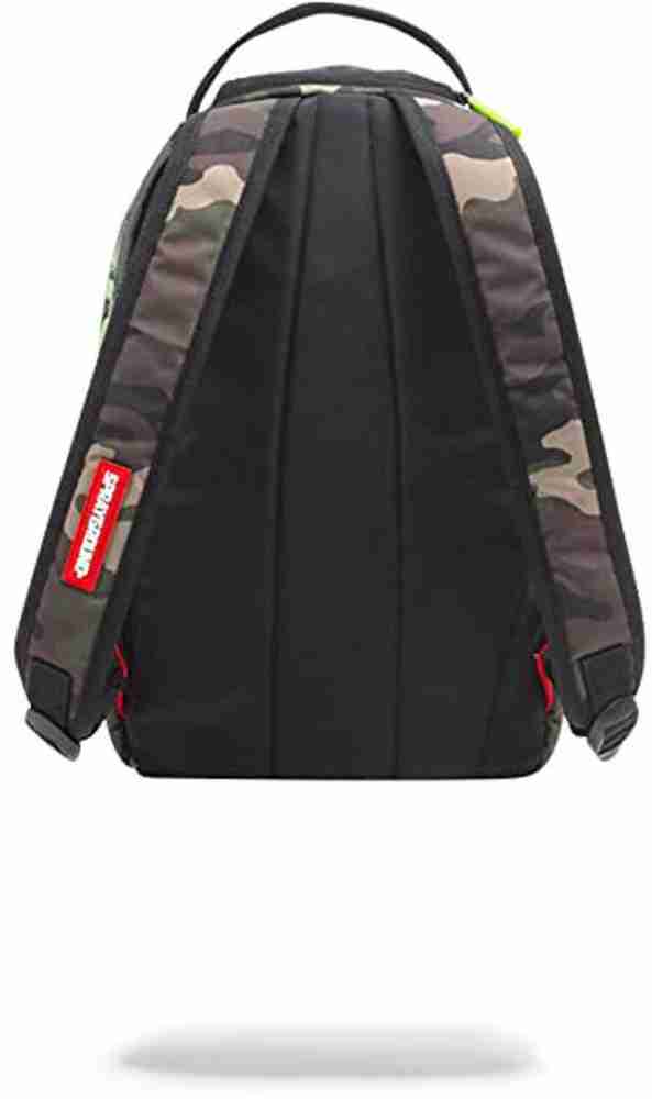 Sprayground Chenille Black Camo Shark Backpack