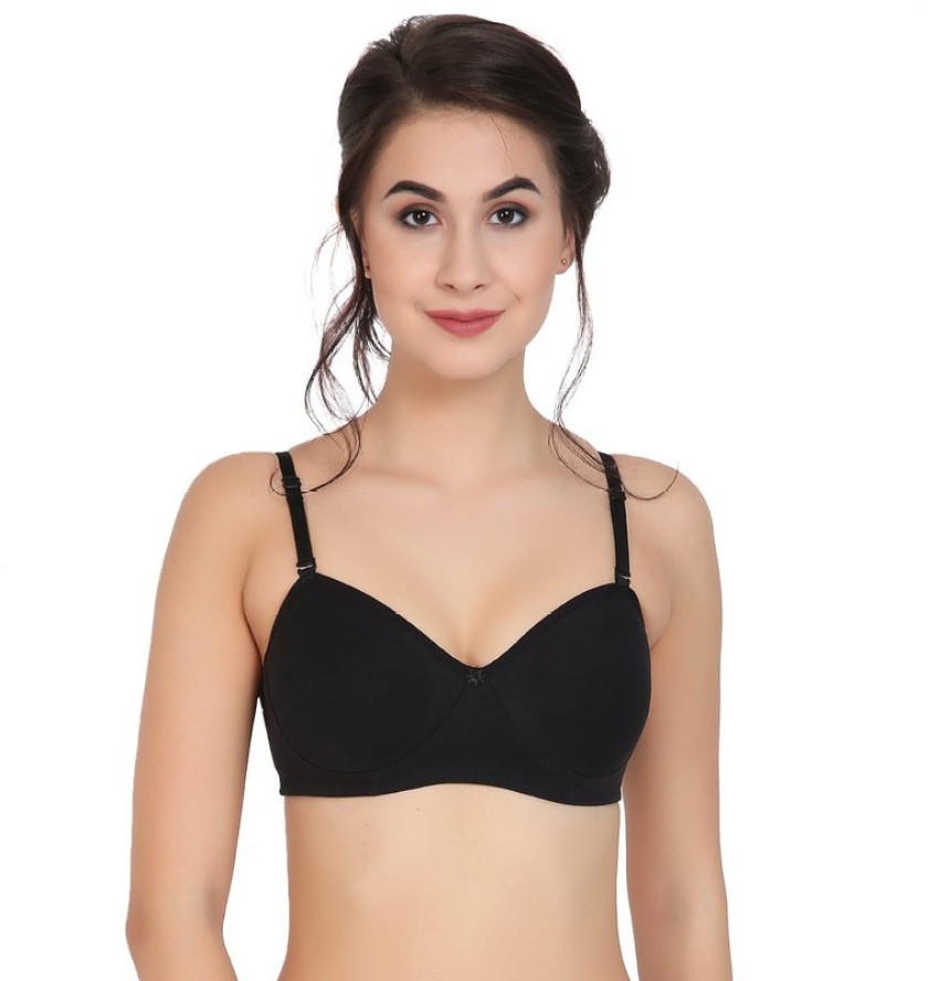 Trishikhine Women Half Cup Lightly padded Bra Combo Pack Of 2 Women T-Shirt  Lightly Padded Bra - Buy Trishikhine Women Half Cup Lightly padded Bra  Combo Pack Of 2 Women T-Shirt Lightly