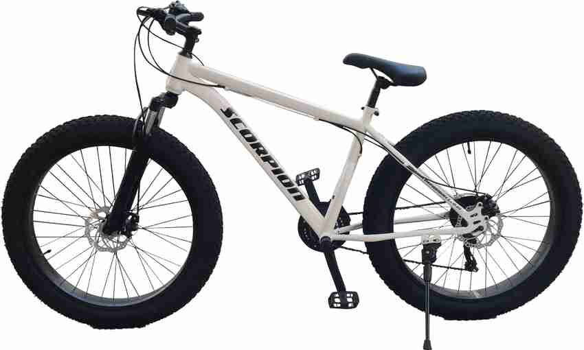 Scorpion Fat Bike 26 T Fat Tyre Cycle Price in India Buy Scorpion Fat Bike 26 T Fat Tyre Cycle online at Flipkart