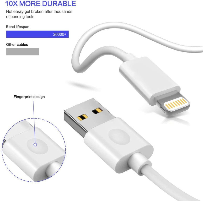 Cable Cargador Certificado USB-A a Lightning – MOW Store