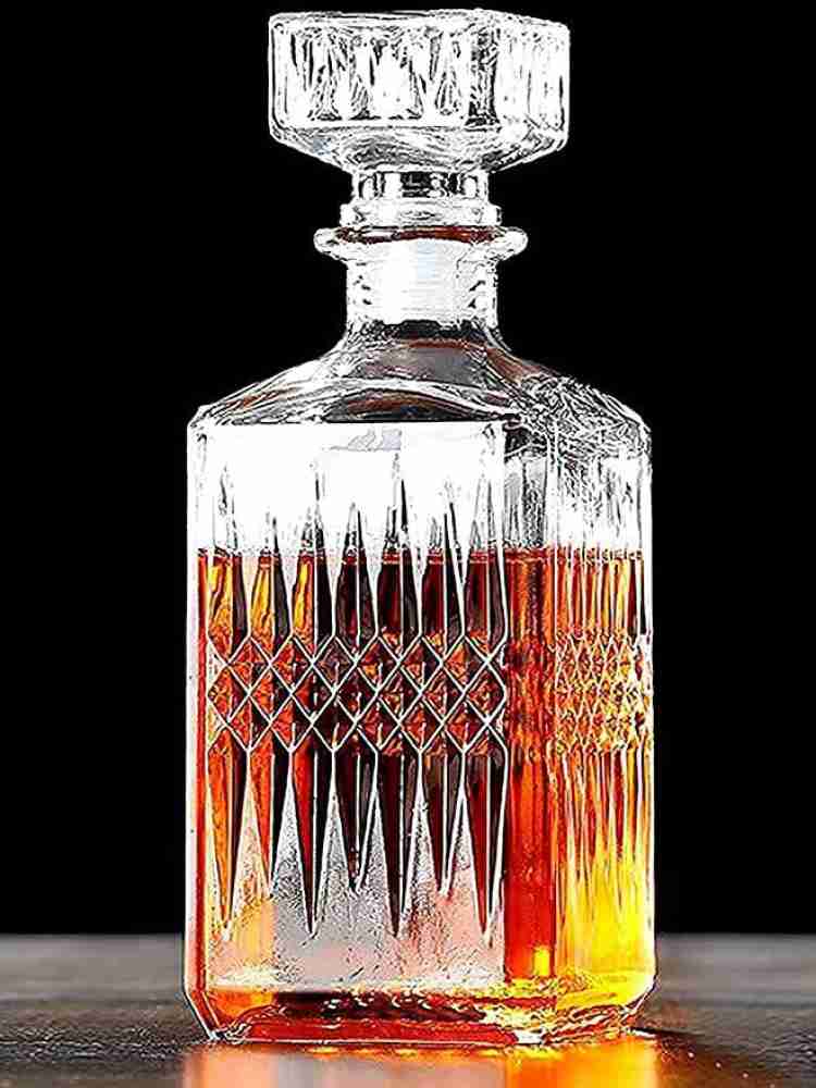 Zepoli Whiskey Decanter for,Scotch,Vodka,Wine or Bourbon-1000 ML