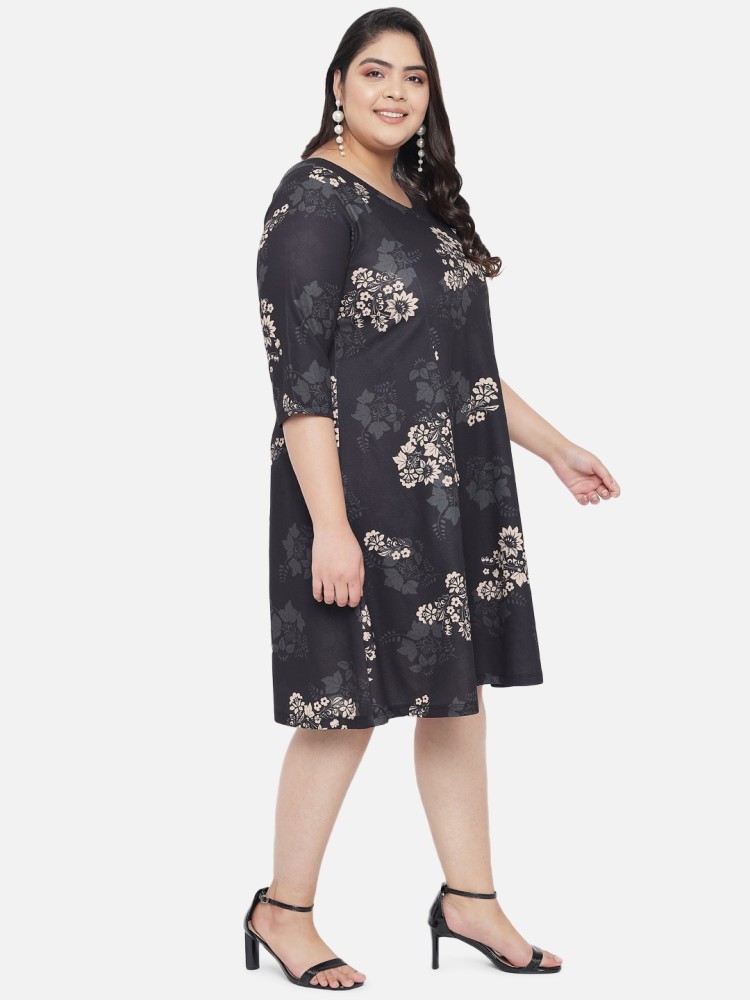 Buy Amydus Women A-line Multicolor Dress Online at Best Prices in India