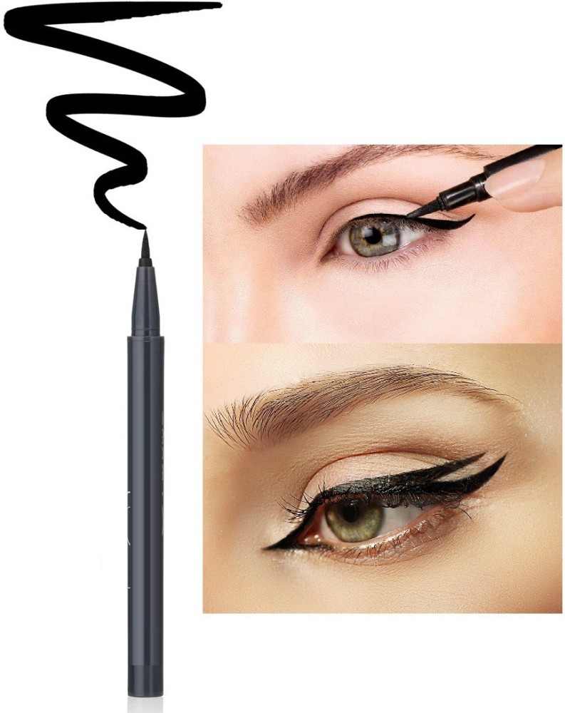 Swiss Beauty Liquid Pen Eyeliner  Black Buy Swiss Beauty Liquid Pen  Eyeliner  Black Online at Best Price in India  Nykaa