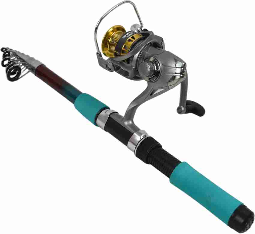 Ganapati SL 500 Fishing Reel Left Right Hand Interchangeable Collapsible  Handle Spinning Fishing Reel Left Right Hand Interchangeable Collapsible