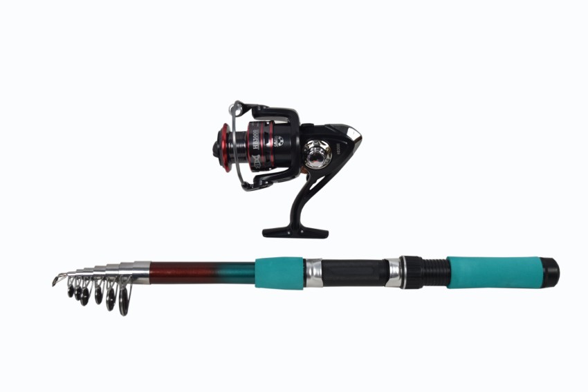 fisheryhouse 8ft 2.4 8ft Multicolor Fishing Rod Price in India - Buy