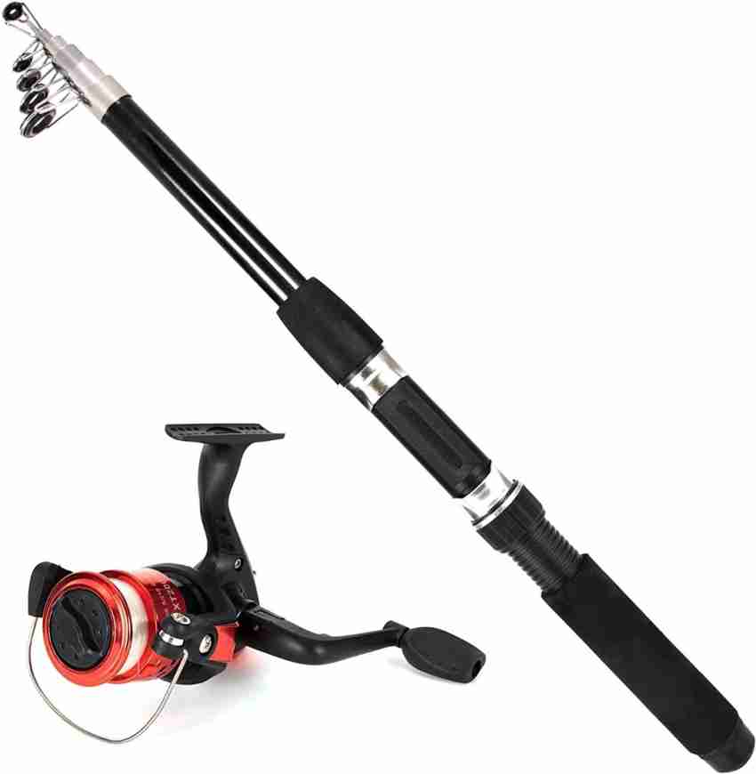 Mobilla Fishing Rod and Reel Complete Set full set combo Fishing Rod Combo  Set Sky blue Multicolor Fishing Rod Price in India - Buy Mobilla Fishing Rod  and Reel Complete Set full