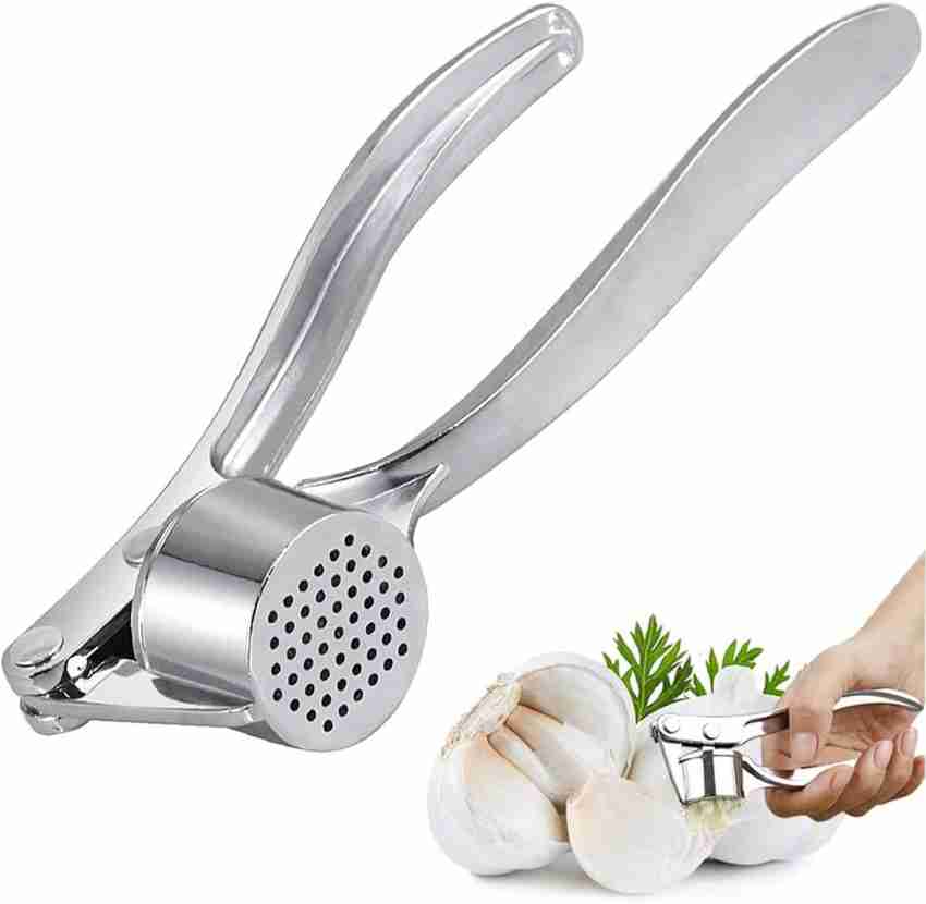 Pressed Garlic Chopper, Stainless Steel 304 Garlic Masher, Minced Garlic  Garlic Crusher,manual Hand Garlic Grinder Cutter For Mincing Garlic, Slicing