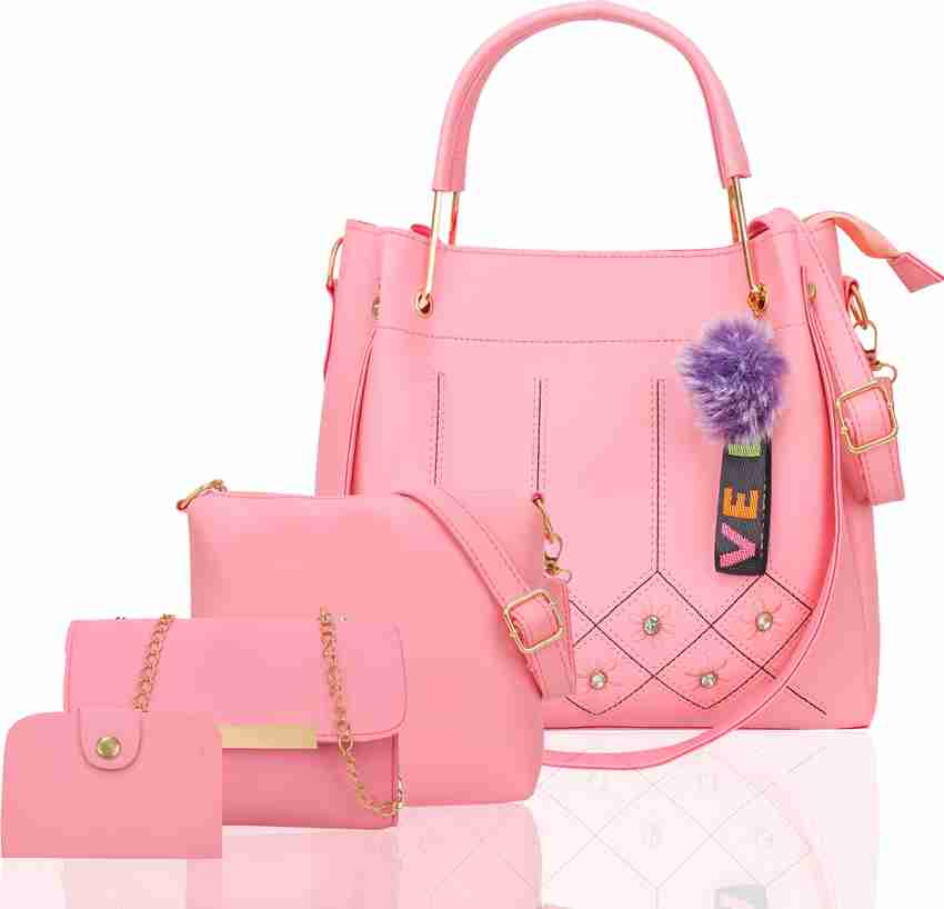 Ladies leather sales handbags flipkart