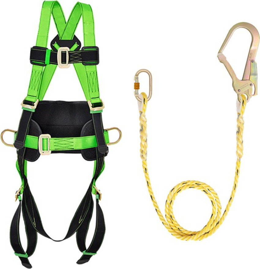 Gravitas Safety Full Body Harness (FBH-041) with Single Rope Lanyard Safety  Harness - Buy Gravitas Safety Full Body Harness (FBH-041) with Single Rope  Lanyard Safety Harness Online at Best Prices in India 