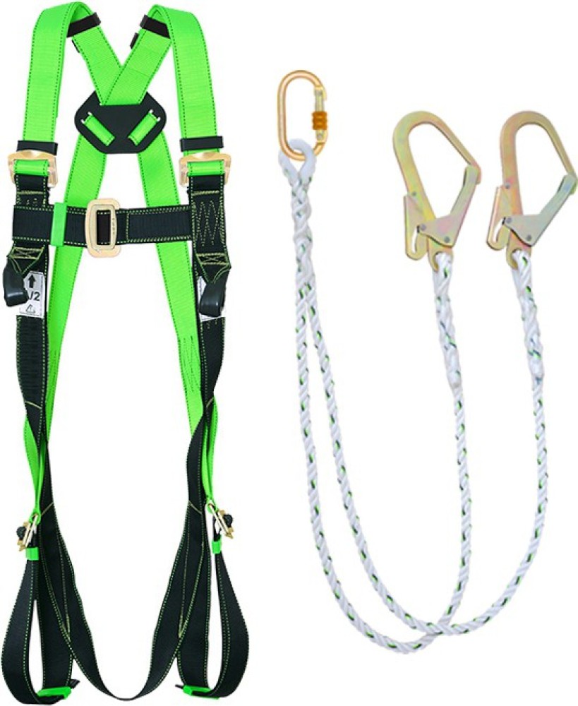 Gravitas Safety Full Body Harness (FBH-022) with Double Rope Lanyard Safety  Harness - Buy Gravitas Safety Full Body Harness (FBH-022) with Double Rope Lanyard  Safety Harness Online at Best Prices in India 