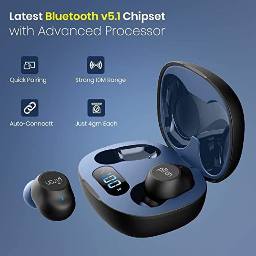 PTron Bassbuds Pro Bluetooth Headset Price in India Buy PTron