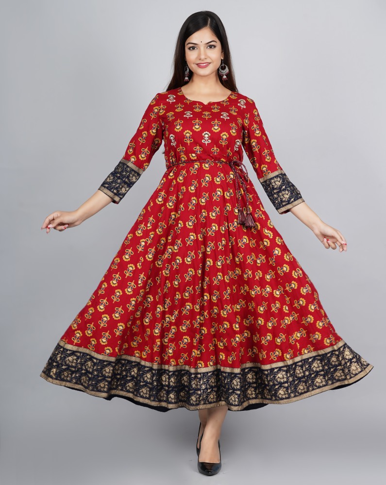 Anarkali kurti shop online flipkart