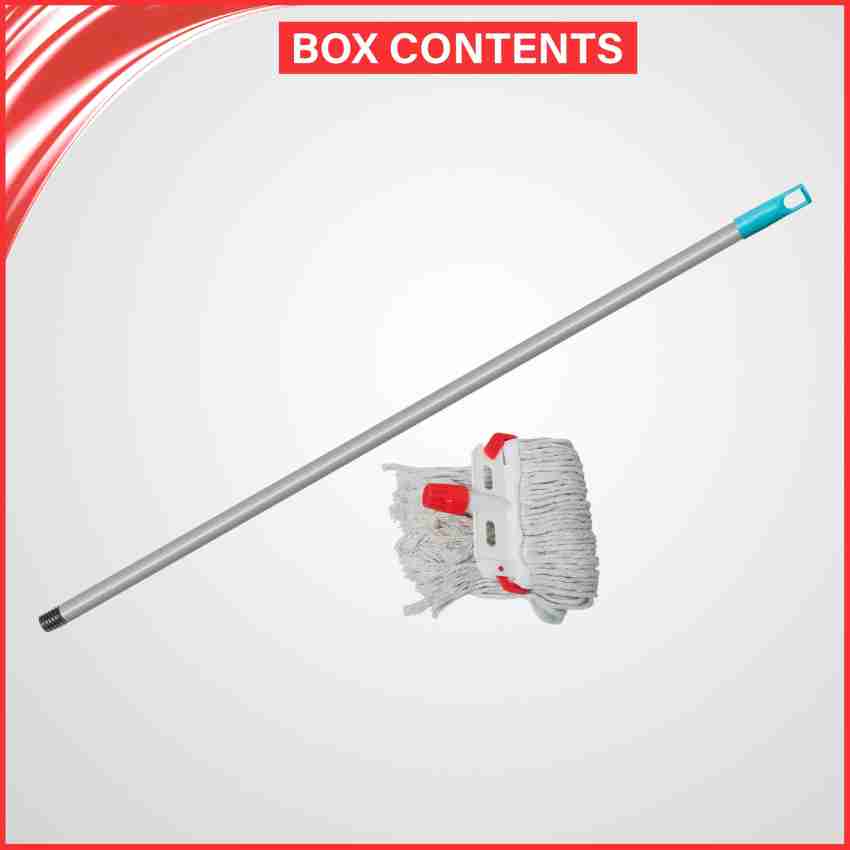 Buy CHOTALIYA Red Wet Mop Refill With Clip And Check Duster Cloth Online at  Best Prices in India - JioMart.