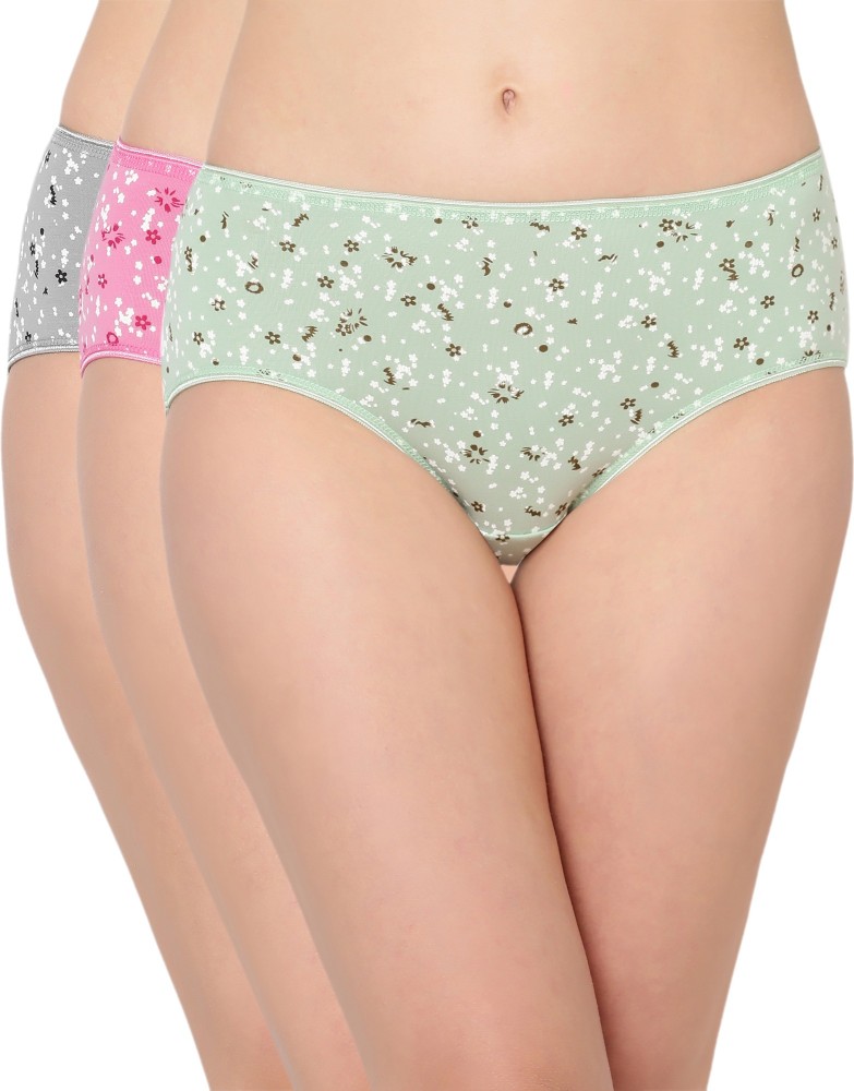 Buy INDIAN FLOWER Panties for Women Pack of 5 Multicolour at
