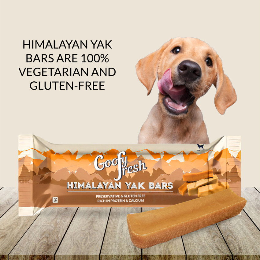 Goofy Tails Himalayan Yak Milk Dog Chew Churpi 1 Small Bar Pack 30 g Milk Dog Treat Price in India Buy Goofy Tails Himalayan Yak Milk Dog Chew Churpi