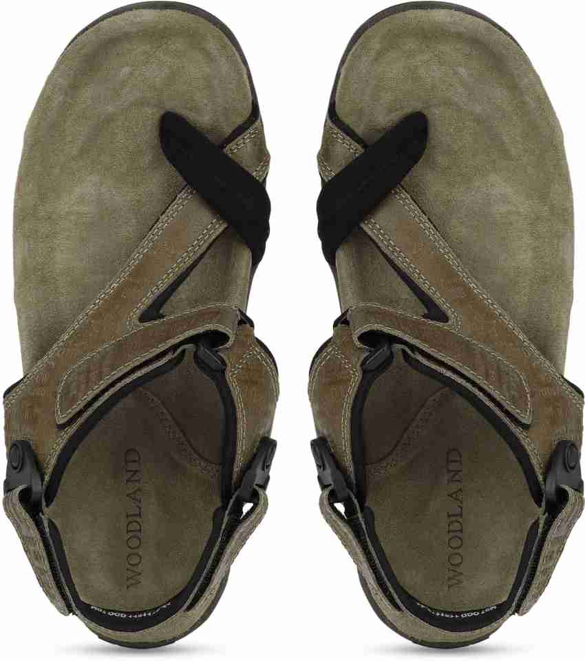 Old khaki men's sandals hot sale