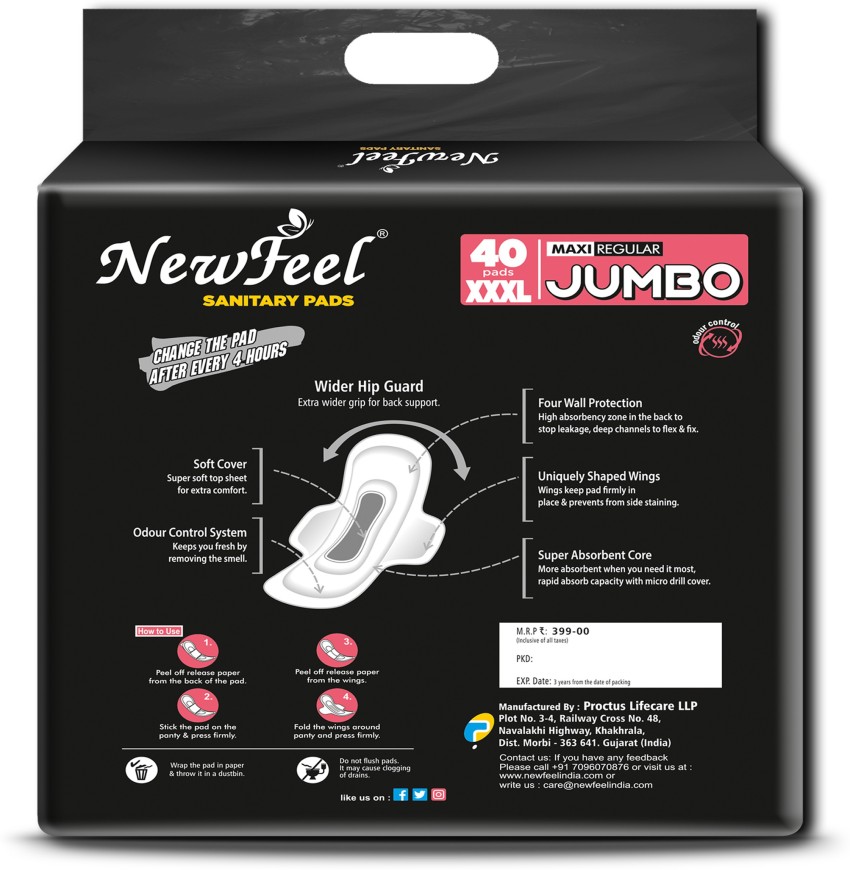 jumbo extra comfort extra Comfort Sanitary Pad