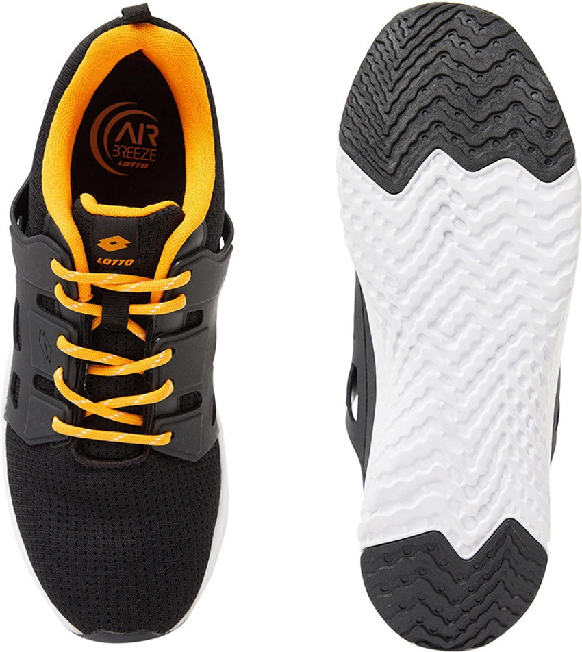 LOTTO Lotto Men BLACK ORANGE MESH Running Shoes Outdoors For Men Buy LOTTO Lotto Men BLACK ORANGE MESH Running Shoes Outdoors For Men Online at Best Price Shop