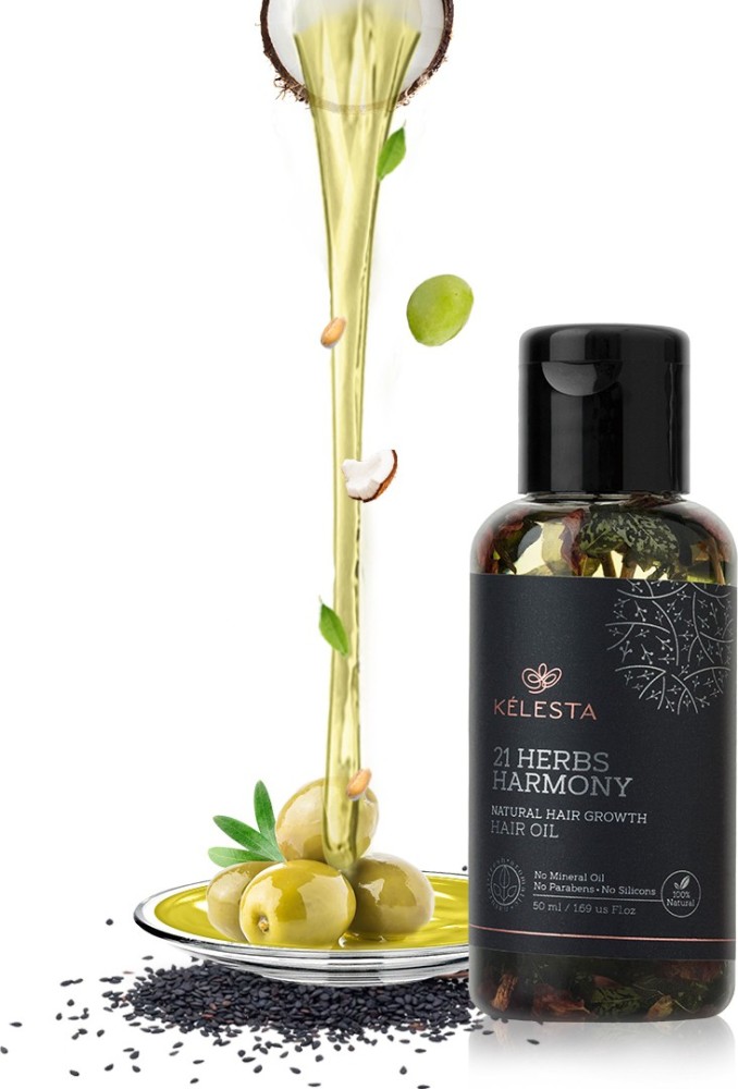 Khadi Pure Herbal Ayurvedic 21 Herbs Hair Oil: Buy bottle of 210 ml Oil at  best price in India | 1mg