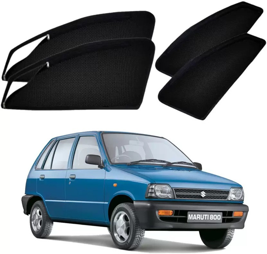 RAKRISH Rear Window Side Window Sun Shade For Maruti Suzuki 800