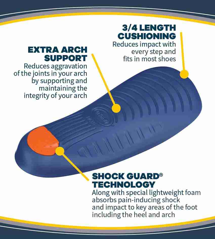 Dr. Scholl s Pain Relief Orthotics For Arch Pain For Men 1 Pair
