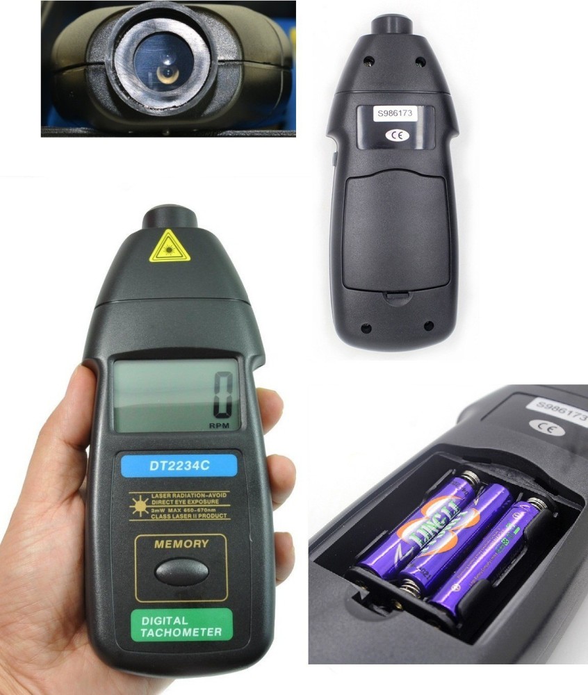 Tool Review: DT-2234C+ Digital Laser Tachometer - Make