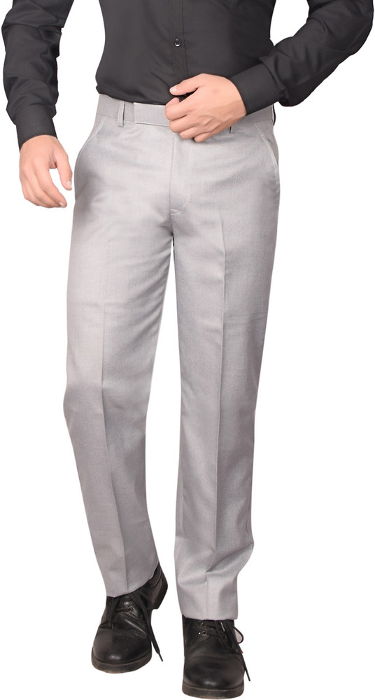 Grey evening trousers new arrivals