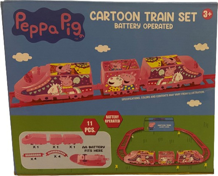 Peppa pig train shop track