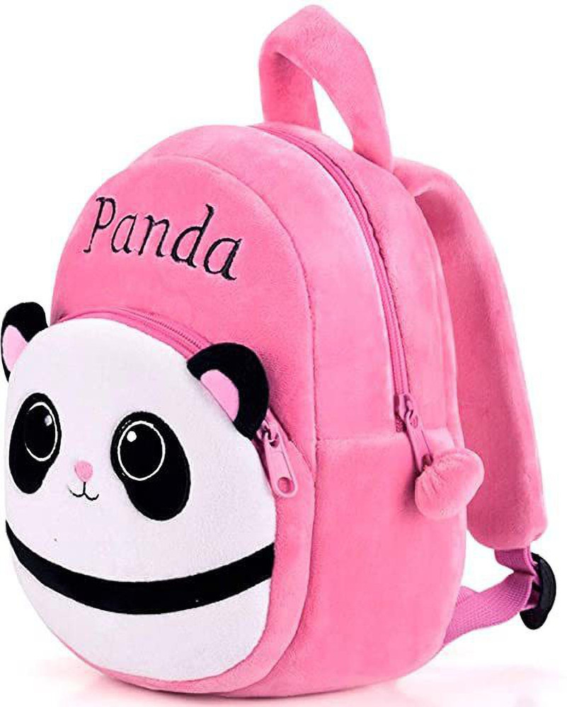 Flipkart AK TOYS Soft Bag School Bags For Kids Girl Plush Bag panda Plush Bag pink 10 L School Bag School Bag