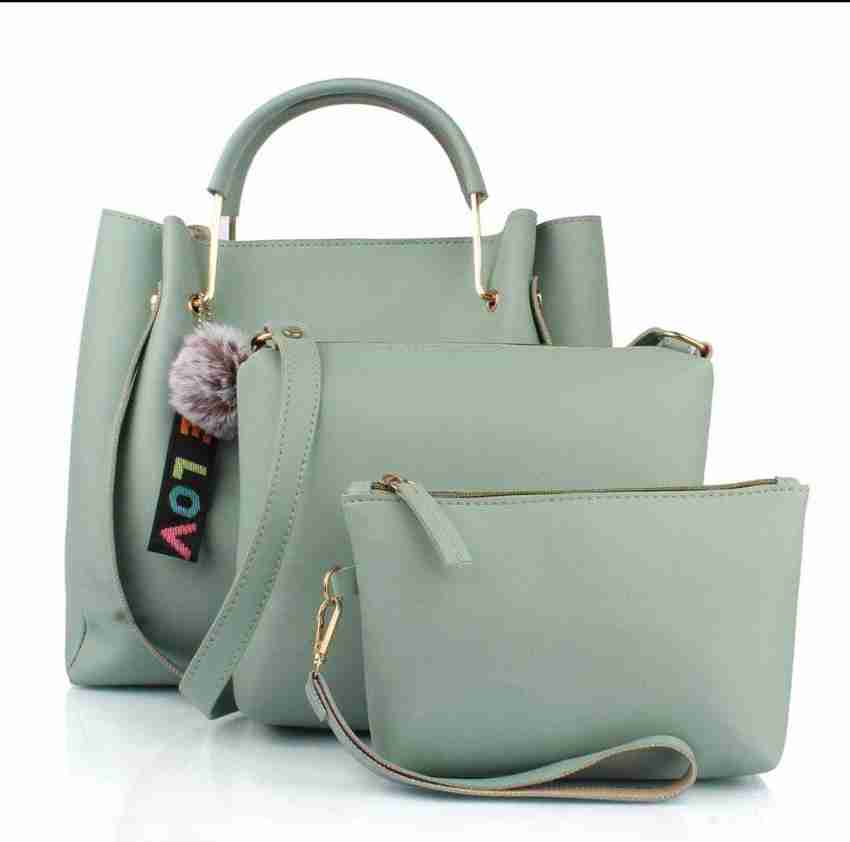 Mint green online shoulder bag