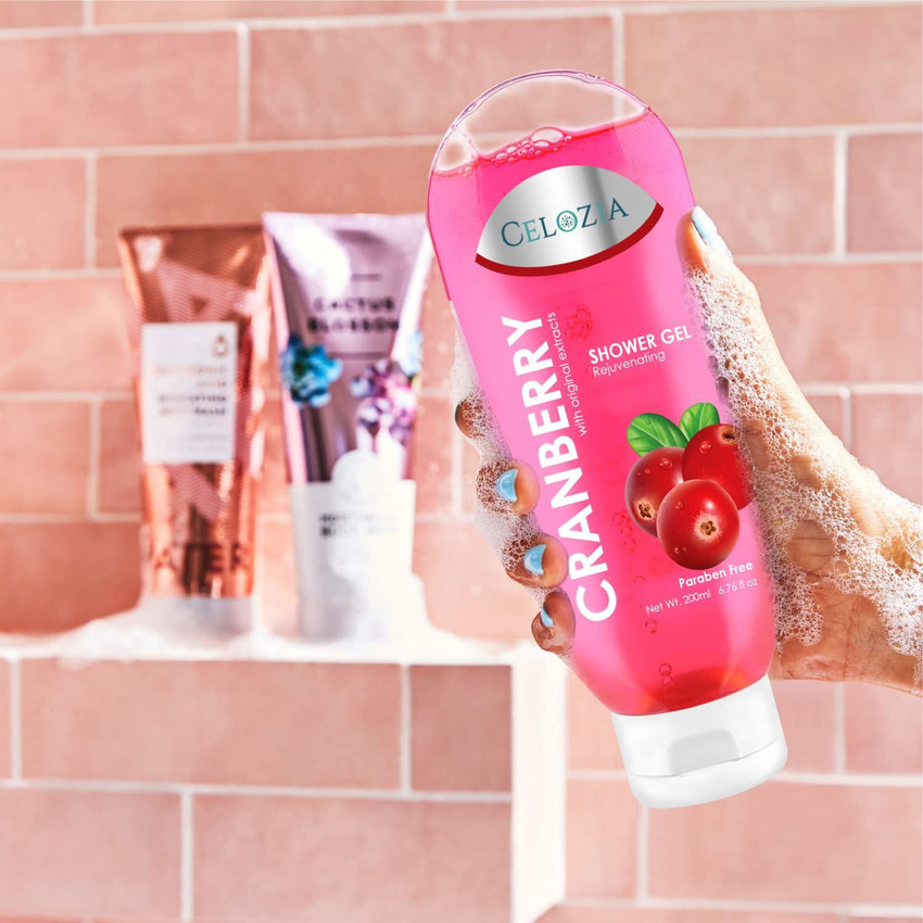 Cranberry shower gel hotsell