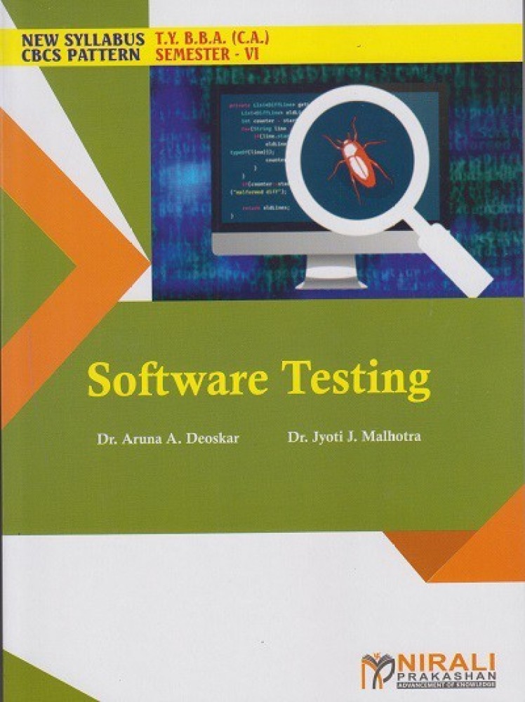 SOFTWARE TESTING (Third Year TY BBA (CA)Semester 6): Buy