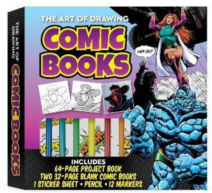 General Pencil How to Draw Cartoons Flip Book Kit