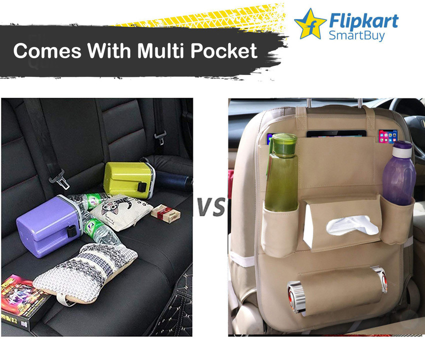 Car back store seat organizer flipkart