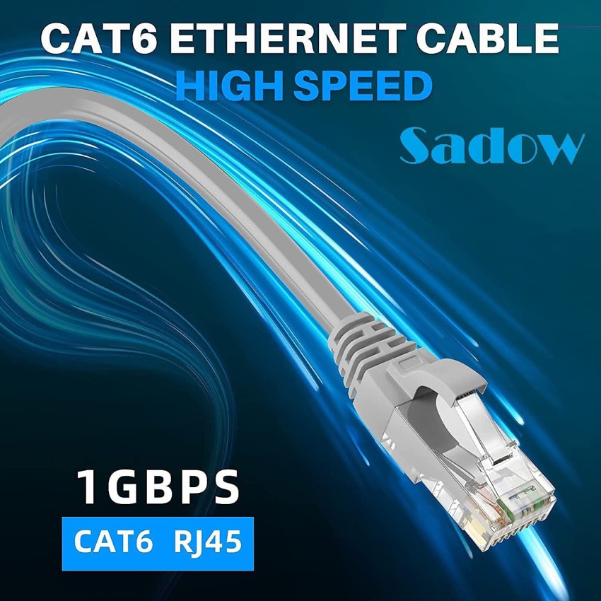 Cable De Red 20 Metros Cat 6e Internet Lan Ethernet Oferta !