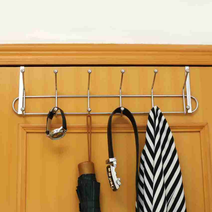 Epsilon Stainless Steel 12 Hook Hanger for Clothe Hanging for Bathroom Kitchen Doors Hook 12 Price in India Buy Epsilon Stainless Steel 12 Hook Hanger for Clothe Hanging for Bathroom Kitchen