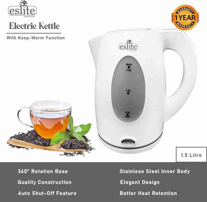 Lifease 1.5 Quarts Silicone Electric Tea Kettle & Reviews