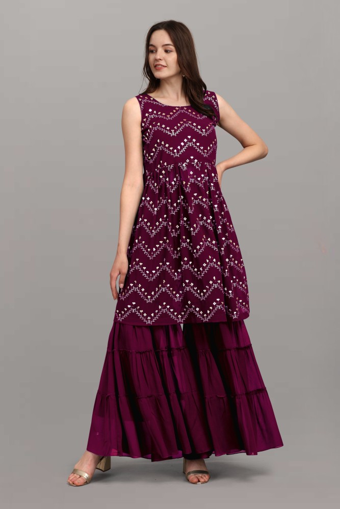 Sharara deals dress flipkart