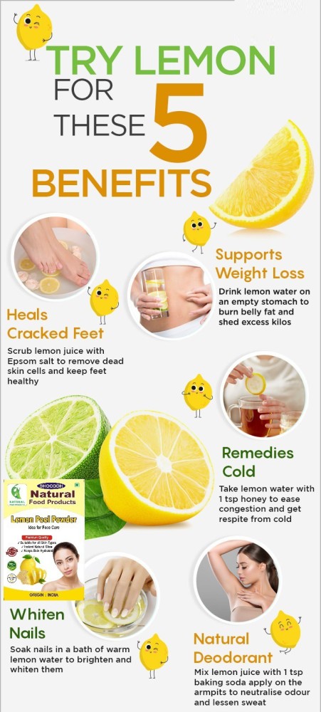 Lemon peel 2024 powder uses