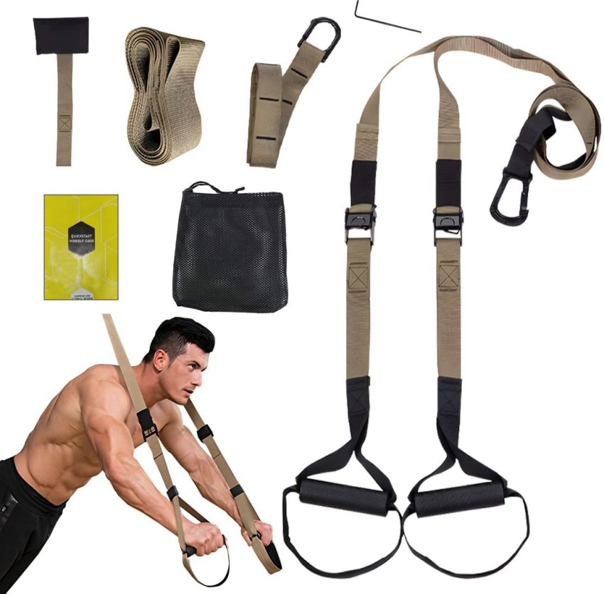 pargati All-in-One Suspension Trainer - Home-Gym System/Rip 60 Kit Style  Optional Fitness Band - Buy pargati All-in-One Suspension Trainer -  Home-Gym System/Rip 60 Kit Style Optional Fitness Band Online at Best Prices