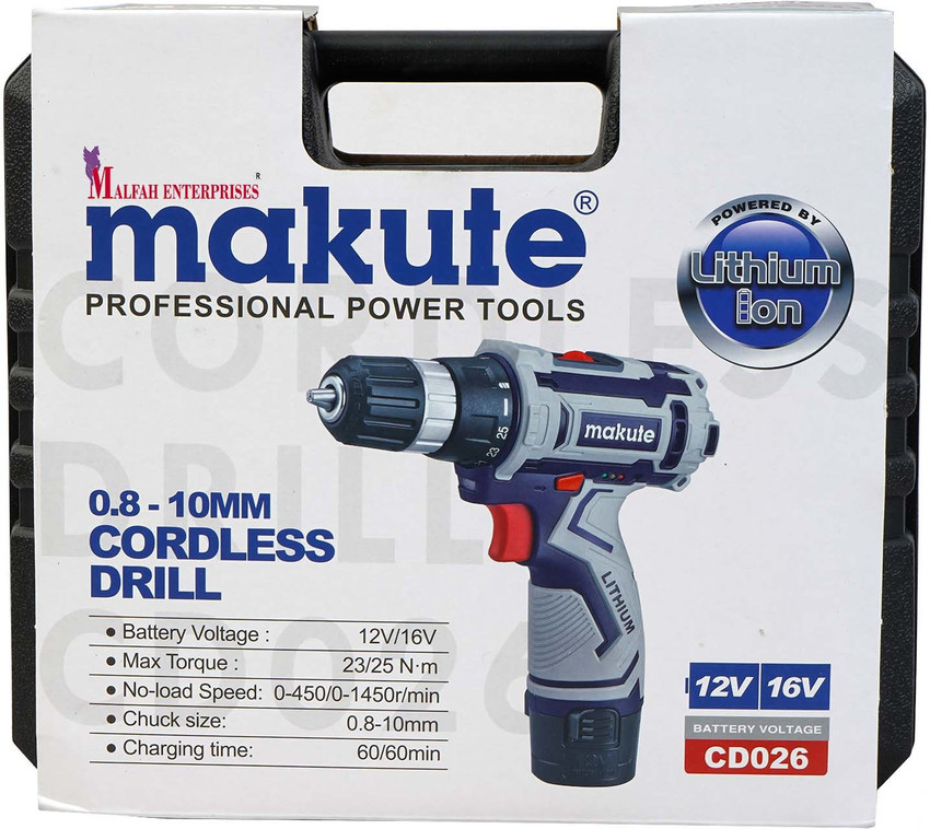 MALFAH ENTERPRISES Handy Mini Brushless Cordless Drill Li ion