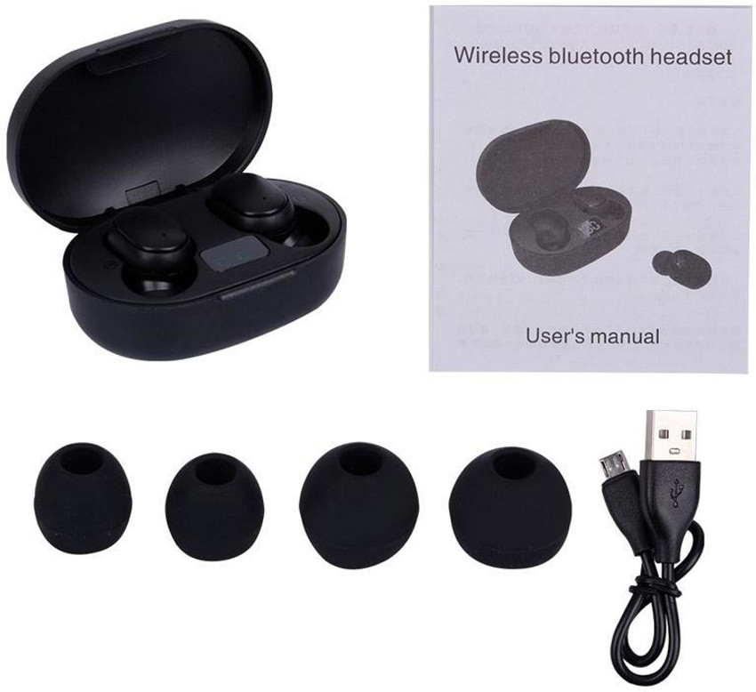 Bluebells India TWS E6S Headphone Bluetooth 5.0 Wireless Earbuds