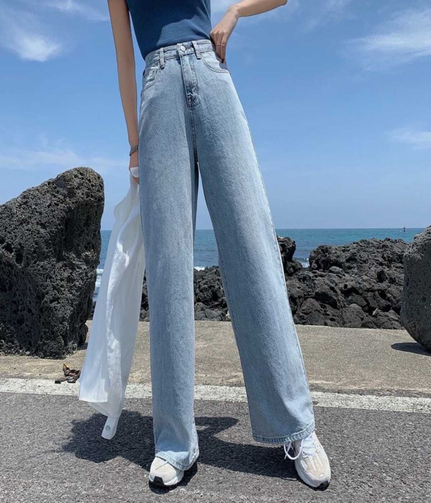 PERFECT FASHION Boyfriend Women Light Blue Jeans - Buy PERFECT FASHION  Boyfriend Women Light Blue Jeans Online at Best Prices in India