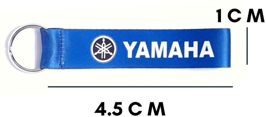 WALLPAY Keychain Stylish Key Ring Blue Tag I D For Yamaha R15