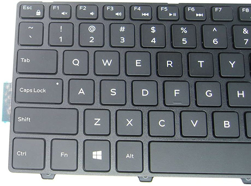 SellZone Keyboard for DELL Inspiron 15 5000 With BackLight Laptop
