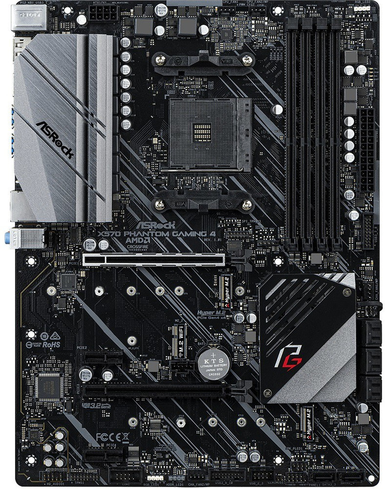 ASRock X570 Phantom Gaming4 Motherboard - ASRock : Flipkart.com