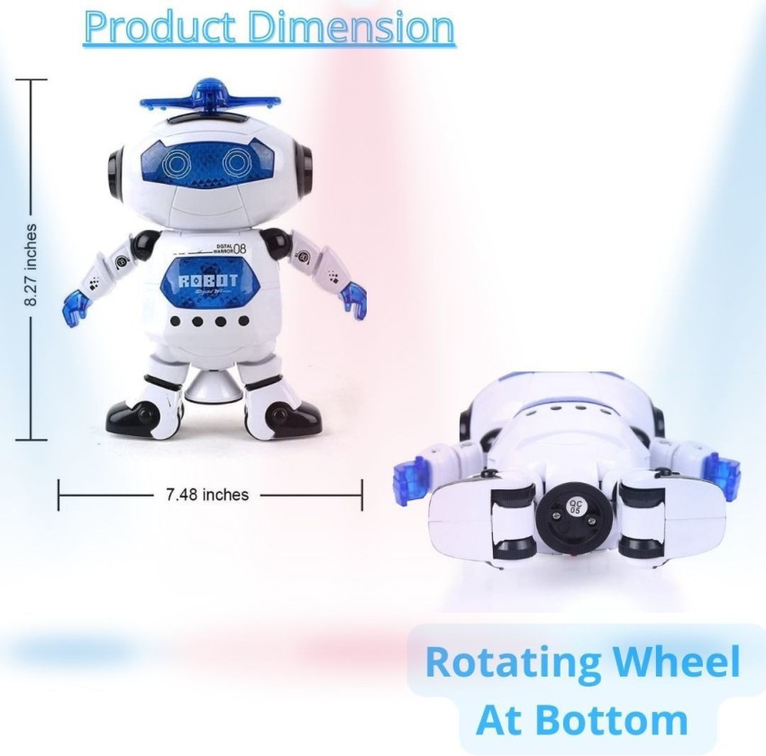 Spinning clearance robot toy