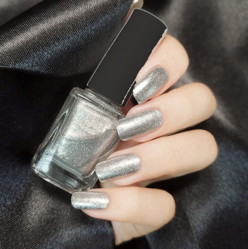 The Ultimate Guide To Silver Nail Designs For 2024 | Silver nail designs, Silver  nails, Pink nails