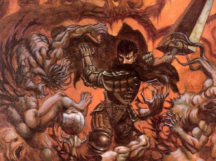 Kentaro Miura Berserk Guts Anime Series Matte Finish Poster Paper Print -  Animation & Cartoons posters in India - Buy art, film, design, movie,  music, nature and educational paintings/wallpapers at